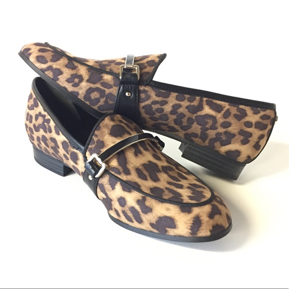 Sam Edelman Leopard Print Loafers - Picture 3 of 13